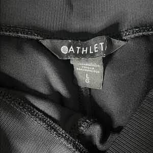 Athleta cargo joggers black large